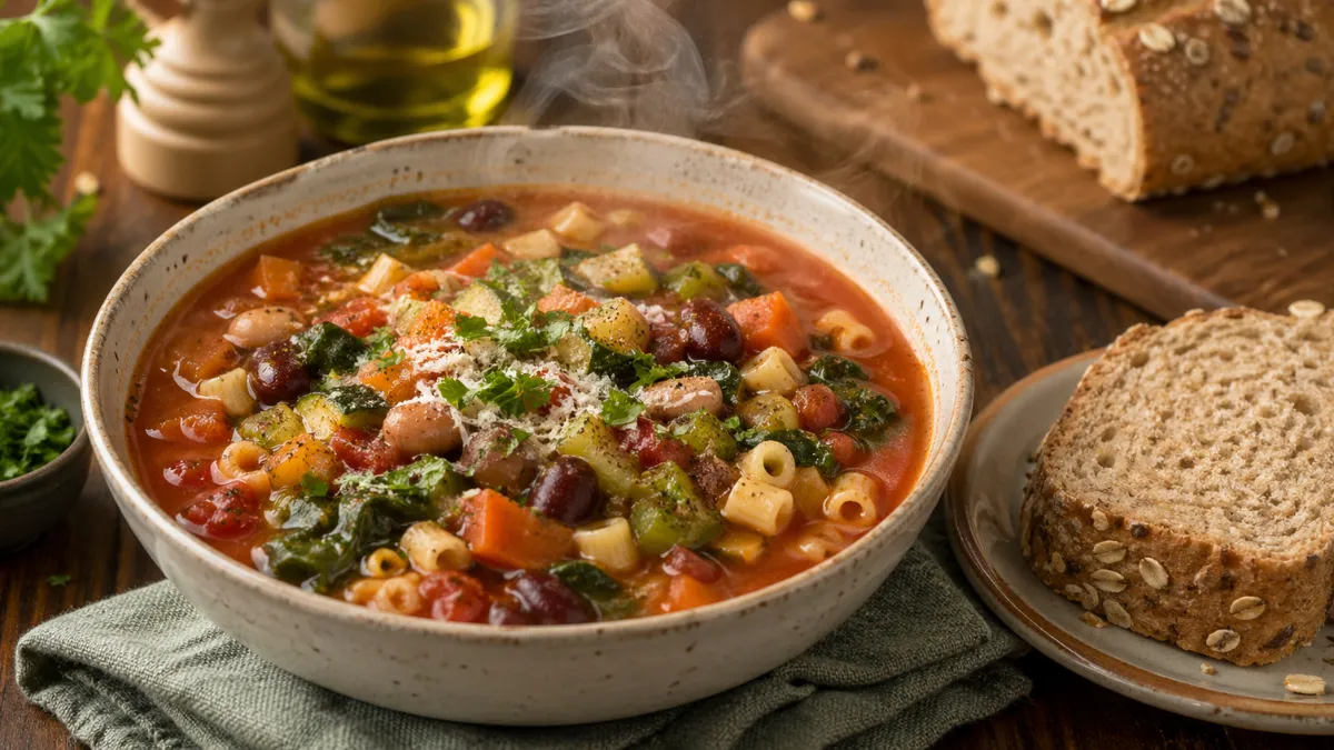 broth-based high-fiber soup for satiety and fullness