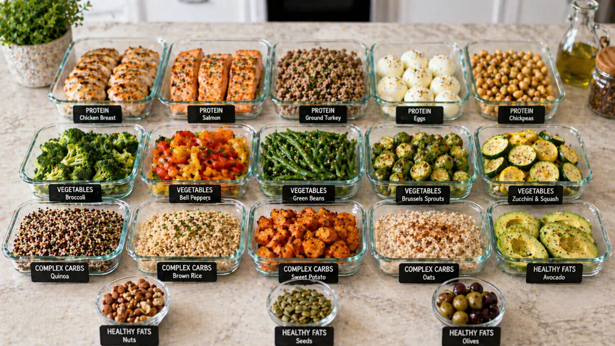 healthy meal prep smart eating weekly planning