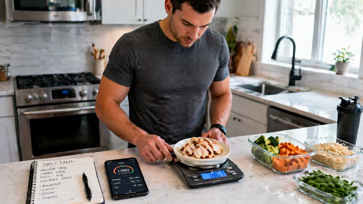 accurate calorie tracking to overcome weight loss plateau