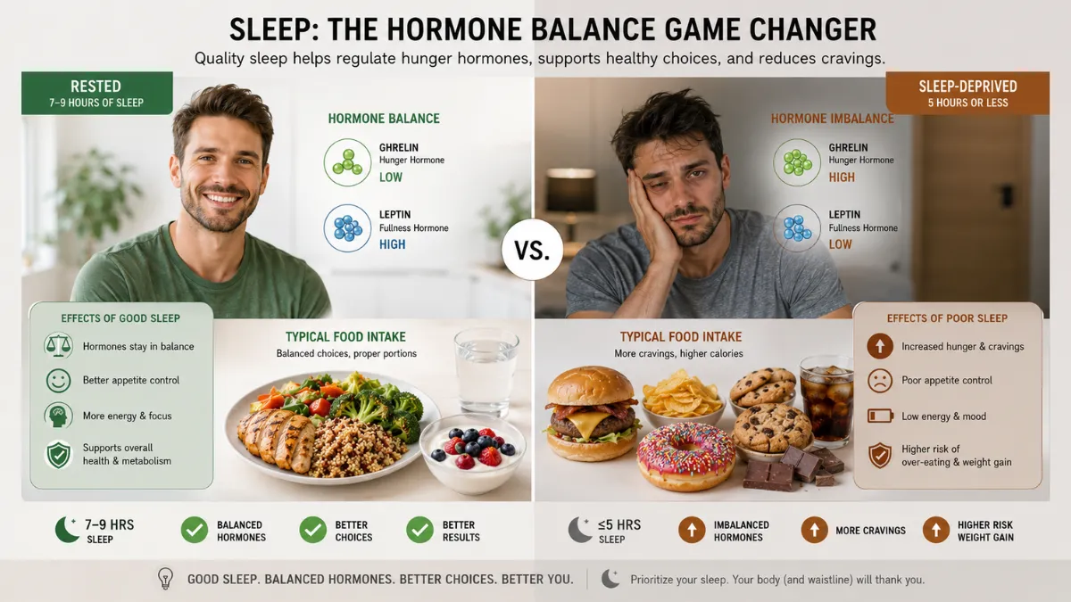 sleep effects on appetite hormones and fat loss