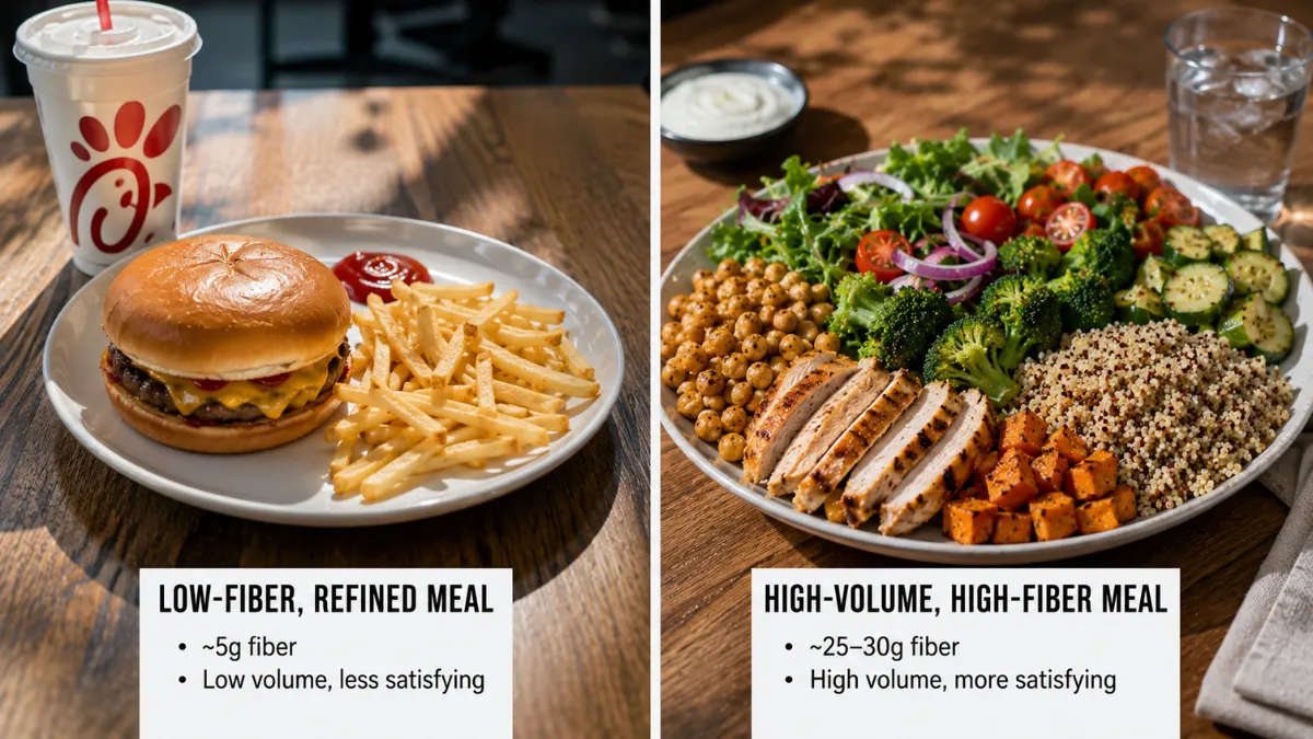 iber volume eating before after